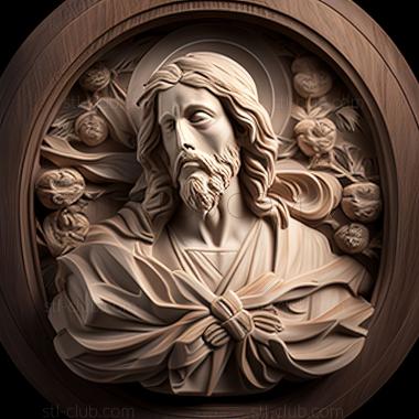 3D model Christ (STL)